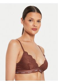 Guess Biustonosz braletka O4YC00 PZ01C Brązowy. Kolor: brązowy. Materiał: syntetyk