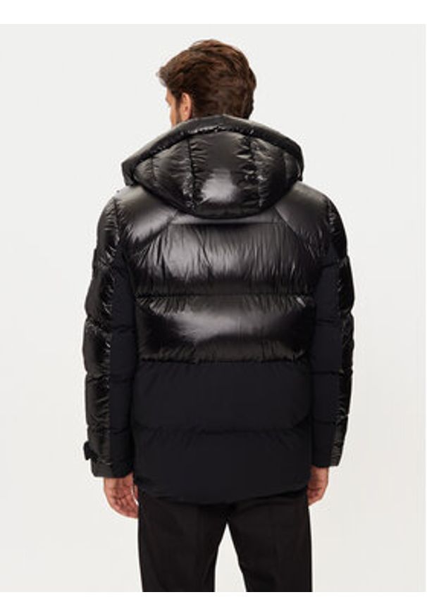 Moose Knuckles Kurtka puchowa Adams Peak M34MJ157 Czarny Relaxed Fit. Kolor: czarny. Materiał: syntetyk