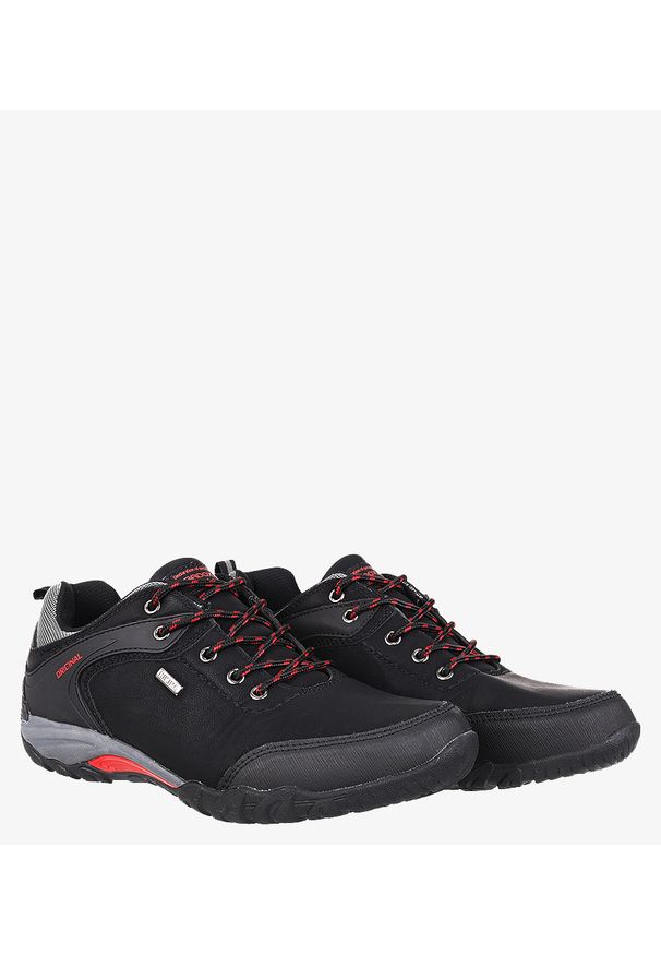 Casu - Czarne buty trekkingowe casu mxc7567/8. Kolor: czarny