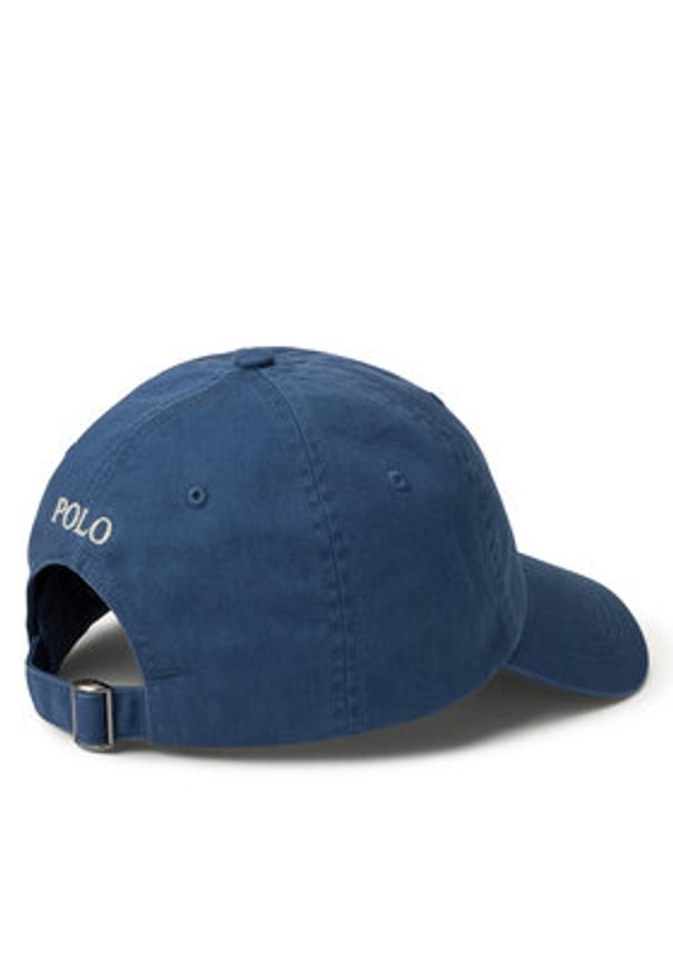 Polo Ralph Lauren Czapka z daszkiem 211912843057 Niebieski. Kolor: niebieski. Materiał: bawełna, materiał