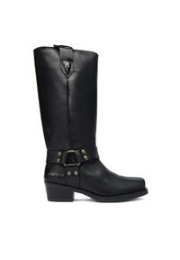 Replay - REPLAY Kozaki GWN88 .000.C0001L Czarny. Kolor: czarny. Materiał: skóra #1