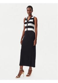 LOLA CASADEMUNT Sukienka dzianinowa LS2516001 Czarny Slim Fit. Kolor: czarny. Materiał: syntetyk #4