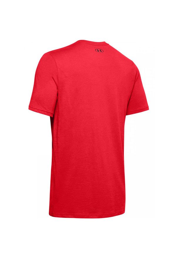 Koszulka sportowa męska Under Armour GL Foundation SS Tee. Kolor: czerwony, wielokolorowy, czarny. Sport: piłka nożna