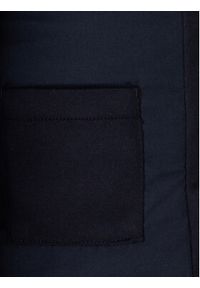 BOSS Płaszcz wełniany H-Jared 50551085 Granatowy Regular Fit. Kolor: niebieski. Materiał: wełna #5