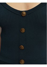 Guess Top W5YR10 Z0130 Zielony Regular Fit. Kolor: zielony. Materiał: syntetyk #4