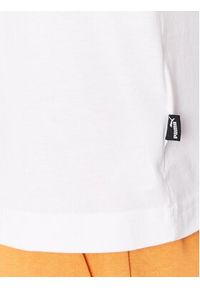 Puma T-Shirt Ess 586759 Biały Regular Fit. Kolor: biały. Materiał: bawełna #4