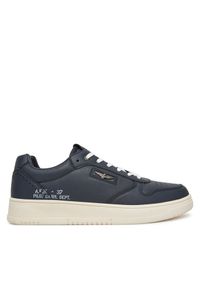 Sneakersy Aeronautica Militare. Kolor: niebieski