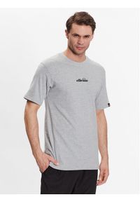 Ellesse T-Shirt Ollio SHP16463 Szary Regular Fit. Kolor: szary. Materiał: bawełna