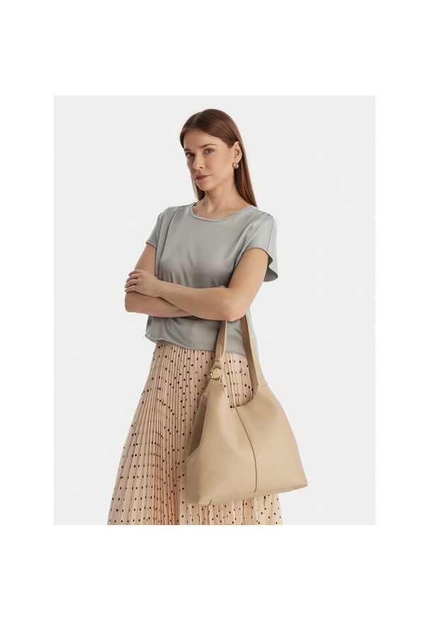 Torebka Coccinelle. Kolor: beżowy