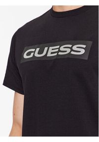 Guess T-Shirt M3BI80 K9RM1 Czarny Slim Fit. Kolor: czarny. Materiał: bawełna #5