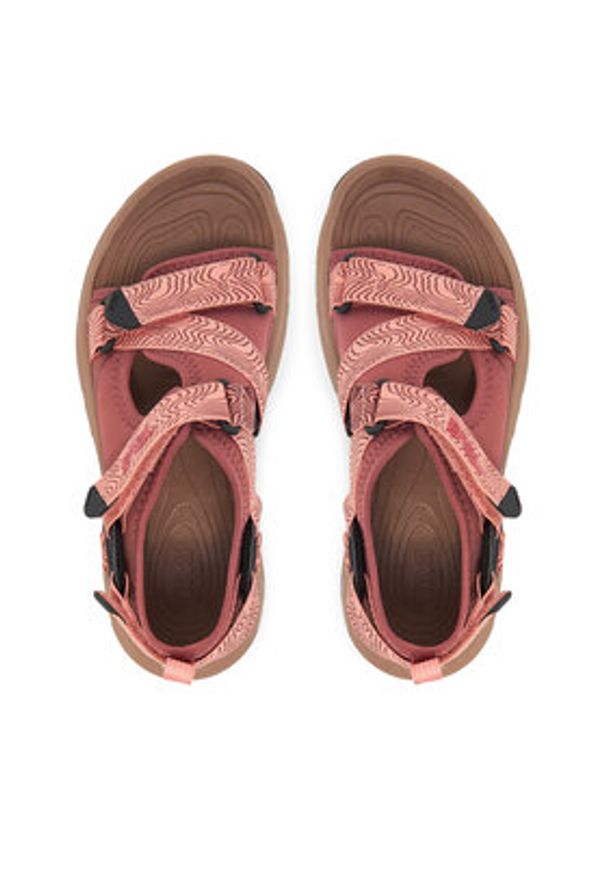 Teva Sandały Grandview Max 1166230 Bordowy. Kolor: czerwony. Materiał: materiał