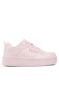 skechers - Skechers Sneakersy Court High Color Zone 310197L Różowy. Kolor: różowy. Materiał: skóra #1