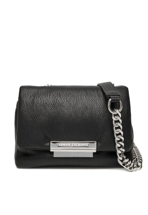 Armani Exchange Torebka XW000357 AF17240 UC001 Czarny. Kolor: czarny. Materiał: skórzane