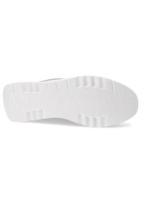 Białe Półbuty S.Barski Modne Obuwie Damskie. Kolor: biały. Materiał: skóra. Obcas: na platformie. Sport: turystyka piesza #4