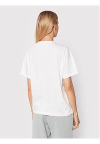Reebok T-Shirt Brand HD0938 Biały Relaxed Fit. Kolor: biały. Materiał: bawełna