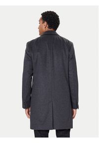 BOSS Płaszcz wełniany Hyde 50549187 Szary Slim Fit. Kolor: szary. Materiał: wełna #3