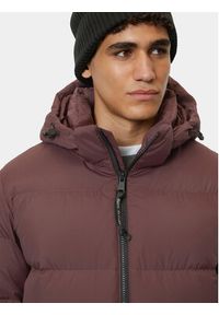 Marc O'Polo Kurtka zimowa 329096070048 Bordowy Regular Fit. Typ kołnierza: polo. Kolor: czerwony. Materiał: syntetyk. Sezon: zima