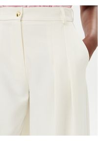 Maryley Spodnie materiałowe 25EB579/43VA Écru Regular Fit. Materiał: syntetyk #4