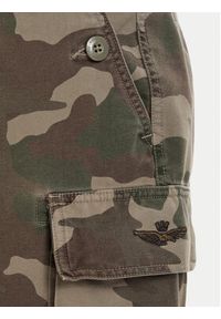 Aeronautica Militare Szorty materiałowe 261BE0281UCT04296 Zielony Regular Fit. Kolor: zielony. Materiał: bawełna #2