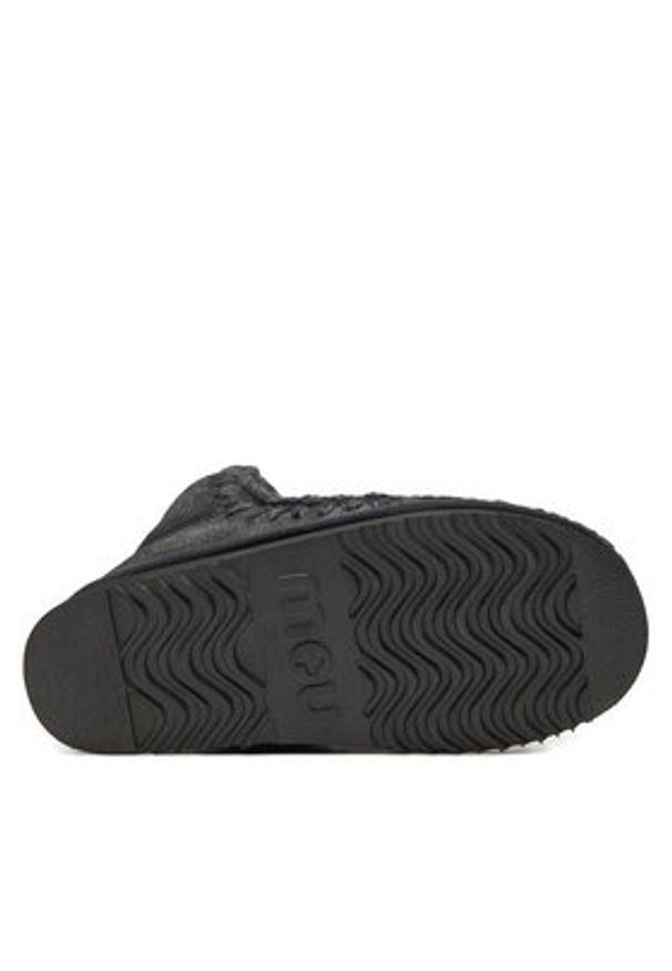 Mou Śniegowce Eskimo18 00000017 Czarny. Kolor: czarny. Materiał: skóra