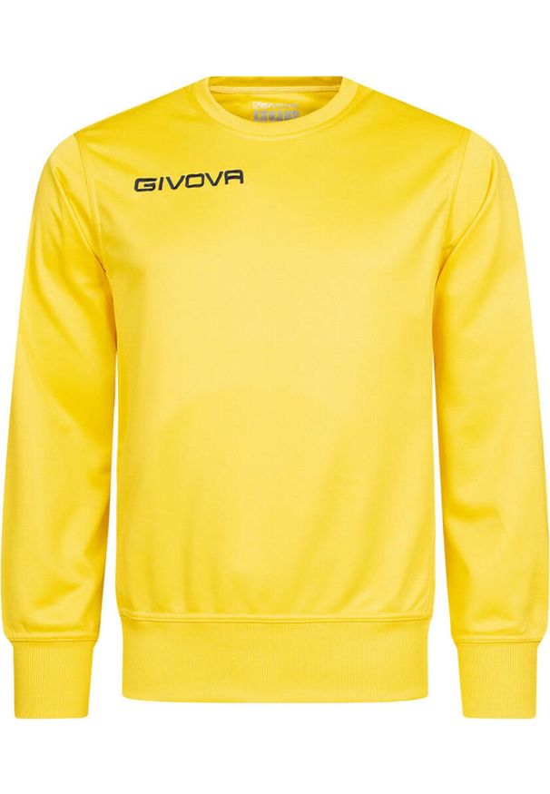 Bluza piłkarska dla dorosłych Givova Maglia One żółta. Kolor: żółty. Sport: piłka nożna