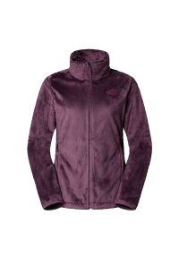 Bluza The North Face Osito 0A7UQJ1NI1 - bordowa. Okazja: na co dzień. Kolor: czerwony. Materiał: polar, poliester. Wzór: aplikacja. Styl: klasyczny, casual