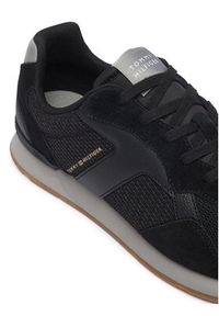 TOMMY HILFIGER - Tommy Hilfiger Sneakersy Core Mix Rummer FM0FM06001 Czarny. Kolor: czarny. Materiał: materiał #5