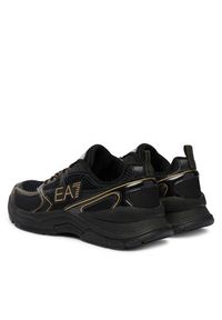 EA7 Emporio Armani Sneakersy X8X249 XK446 MZ177 Czarny. Kolor: czarny. Materiał: skóra #4
