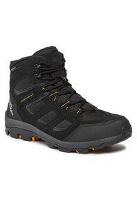 Jack Wolfskin Trekkingi Vojo 3 Texapore Mid M 4042462 Czarny. Kolor: czarny. Materiał: skóra, zamsz. Sport: turystyka piesza