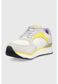 U.S. Polo Assn. sneakersy kolor szary. Nosek buta: okrągły. Zapięcie: sznurówki. Kolor: szary. Materiał: guma. Obcas: na platformie