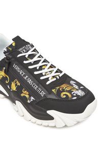 Versace Jeans Couture Sneakersy 78YA3SI5 Czarny. Kolor: czarny. Materiał: materiał #3