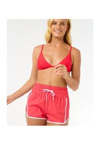 Spodenki surfingowe damskie Rip Curl High Waist Retro Volley 3" Czerwony. Stan: podwyższony. Kolor: czerwony