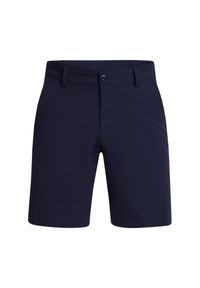 Szorty Under Armour Matchplay Tapered. Kolor: niebieski. Materiał: materiał. Sport: golf