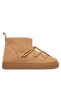 Inuikii Śniegowce Classic Low 1001.001.0092 Beżowy. Kolor: beżowy. Materiał: zamsz, skóra