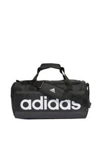 Adidas - Essentials Duffel Bag. Kolor: biały, czarny, wielokolorowy. Materiał: materiał #1