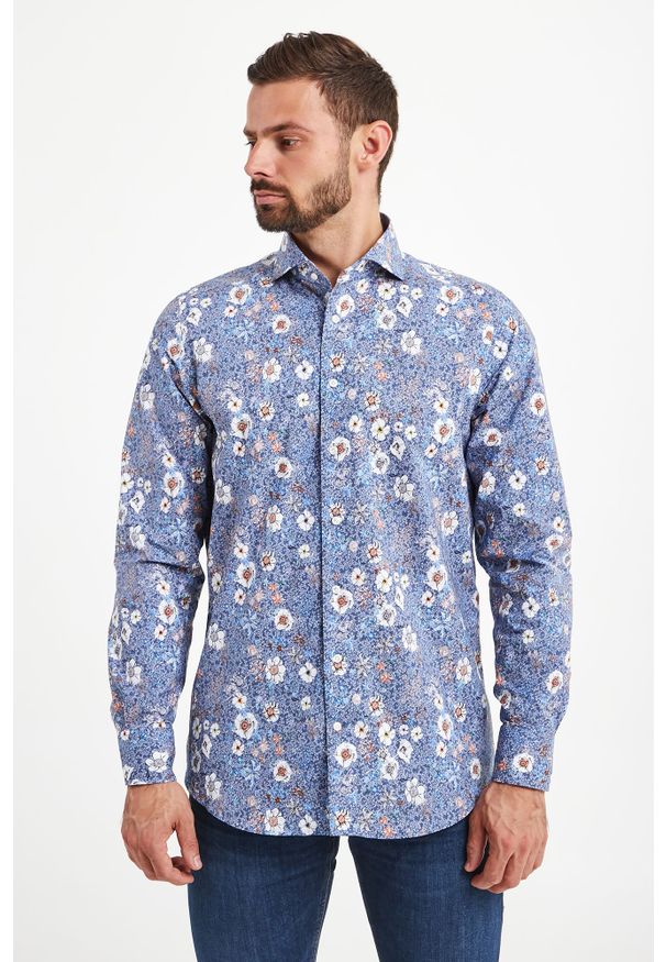 Emanuel Berg - KOSZULA EMANUEL BERG. Okazja: na co dzień. Styl: elegancki, casual