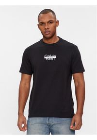Calvin Klein T-Shirt Logo K10K112395 Czarny Regular Fit. Kolor: czarny. Materiał: bawełna #1