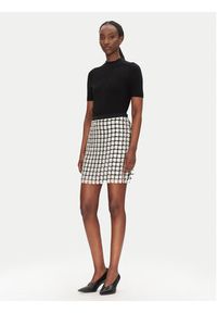 Bruuns Bazaar Spódnica ołówkowa Aluma BBW4527 Écru Slim Fit. Materiał: syntetyk