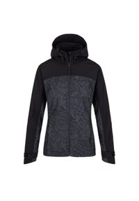 Damska kurtka wodoodporna Kilpi Ravia. Kolor: szary. Materiał: softshell. Sport: turystyka piesza #1