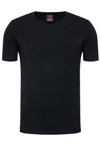 Oscar Jacobson T-Shirt Kyran 6789 3815 Czarny Regular Fit. Kolor: czarny. Materiał: bawełna #4