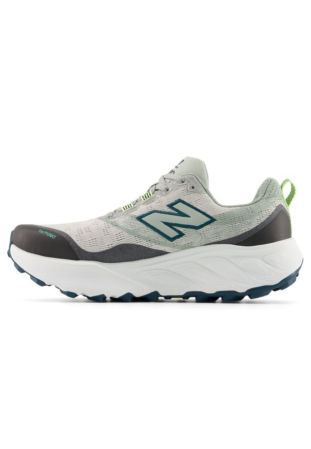 Buty męskie New Balance Fresh Foam X Hierro v9 MHIER8R9 – szare. Kolor: szary. Materiał: syntetyk, materiał. Szerokość cholewki: normalna. Sport: bieganie, fitness