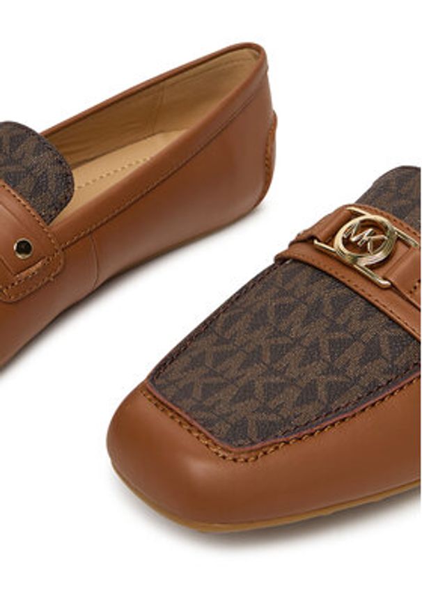 MICHAEL Michael Kors Mokasyny Mandy 40T5MAFR2L Brązowy. Kolor: brązowy. Materiał: skóra