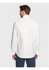 TOMMY HILFIGER - Tommy Hilfiger Koszula MW0MW29969 Biały Regular Fit. Kolor: biały. Materiał: bawełna