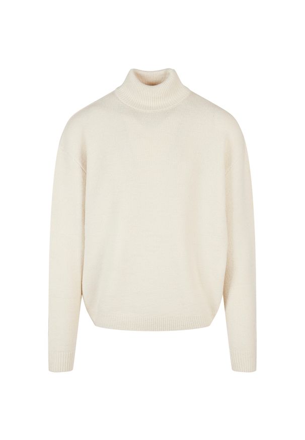 Pulower Urban Classics oversized roll neck. Kolor: biały. Styl: elegancki
