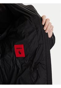 Hugo - HUGO Kurtka puchowa Fini-3 50546355 Czarny Regular Fit. Kolor: czarny. Materiał: syntetyk #4
