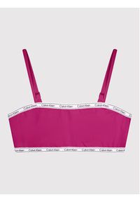 Calvin Klein Swimwear Strój kąpielowy Logo Tape KY0KY00016 Różowy. Kolor: różowy. Materiał: syntetyk #3