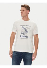 JOOP! Jeans T-Shirt 15 JJJ-25Almir 30045693 Beżowy Modern Fit. Kolor: beżowy. Materiał: bawełna