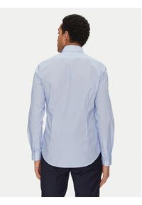Calvin Klein Koszula K10K114312 Niebieski Slim Fit. Kolor: niebieski. Materiał: bawełna