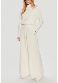 Guess - GUESS Bluza damska w kolorze ecru Olympe. Kolor: beżowy #4