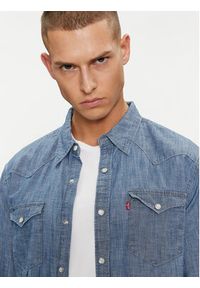 Levi's® Koszula jeansowa Barstow Western 85744-0067 Niebieski Standard Fit. Kolor: niebieski. Materiał: bawełna